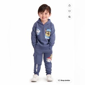 NWT Paw Patrol Toddler Boys Graphic Hoodie and Jogger Pants Set Size 2t